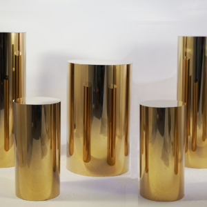 Round Plinths - 5 Pieces